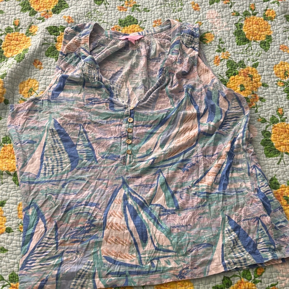 Lilly Pulitzer Multicolor Patterned Garment